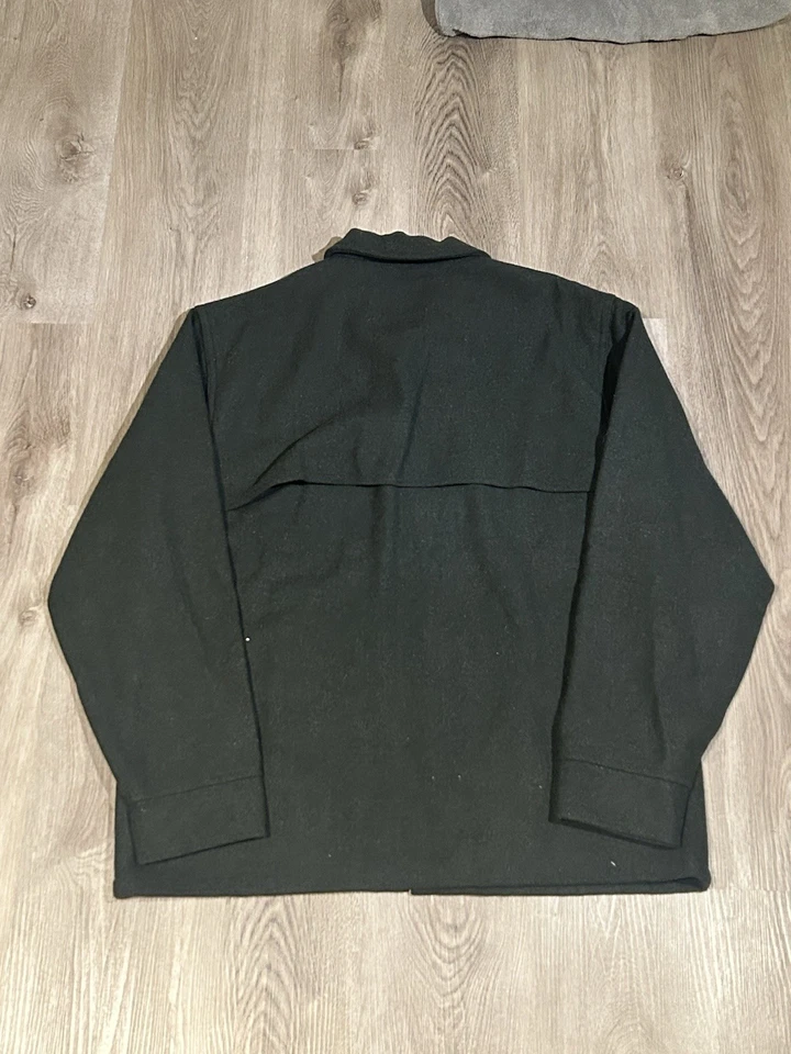 Chaqueta de Colección L.L Bean Wool Mackinaw Cremallera Talla Grande Foto 2 de 4