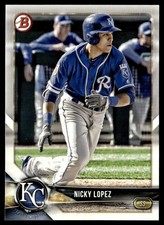 2018 Bowman Draft Nicky Lopez Kansas City Royals #BD-54