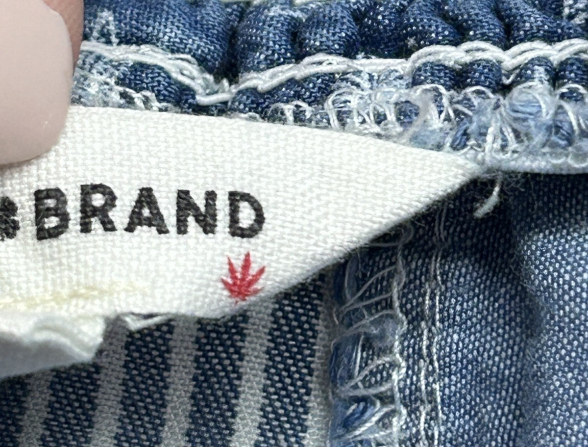 Lucky Brand Highest Quality Patchwork Cannabis Le… - image 5