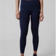 Athleta Accelerate 7/8 Tight Navy Leggings  EUC  Sz XS