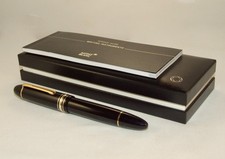MONTBLANC MEISTERSTUCK 149 LE GRAND FOUNTAIN PEN- PISTON-OVERSIZE, MINT & BOXED