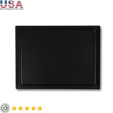 Versatile Dual-Sided Poly Cutting Board W/ Built-In Juice Well Easy Food Prep US