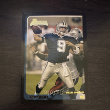 Bowman 2003 Tony Romo Rookie #171 Dallas Cowboys NFL Football Card. rookie card picture