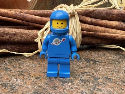 LEGO  Blue / Blau Classic Spaceman Minifigur Space Astronaut - / Gebraucht /