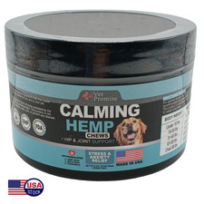 Advanced Calming Chews for Dogs - Hemp Melatonin Calming Treats Anxiety Relief