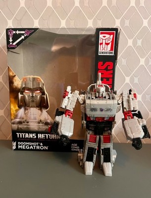 Transformers Titans Return DOOMSHOT & MEGATRON V Class Action Figure Robots Gift