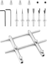 DSLR Camera Lens Repair Tool Kit 3 Tips 3/8  3-15/16  for Canon Nikon Sony