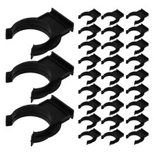 50 Pcs Furniture Leg Clips Plastic For Kitchen Skirting Board Fixings