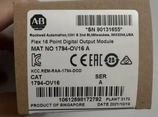 New Sealed Allen Bradley 1794-OV16 SER A Flex 16 Point Digital Output Module