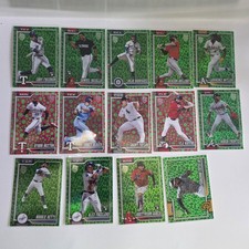 2026 Topps Series 1 Baseball Holiday Lot Of 14 Cards Easter Foil Green 