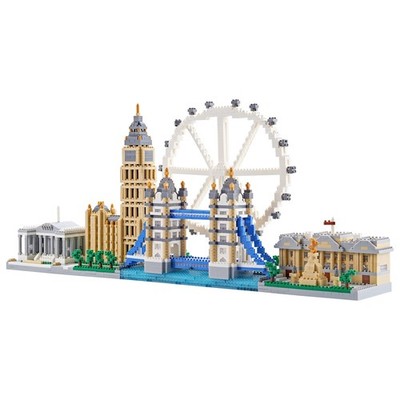 Architecture Micro Building Blocks Set London Skylines Series for Adult and Chil
