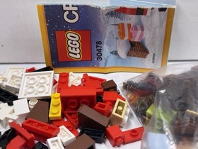 LEGO CREATOR: Jolly Santa # 30478 and Lego Set #40287 Reindeer Sleigh LOT