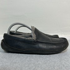 Men  s UGG Black Ascot Slippers Size 10 US 43 EU