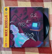 SIGNED Hot Mulligan - The Sound a Body Makes When It's Still BLUE color vinyl