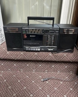 SONY CFS-300 AM/FM/短波ラジオ Vintage Sony Cfs-3000 Transound Am FM Stereo Radio Cassette