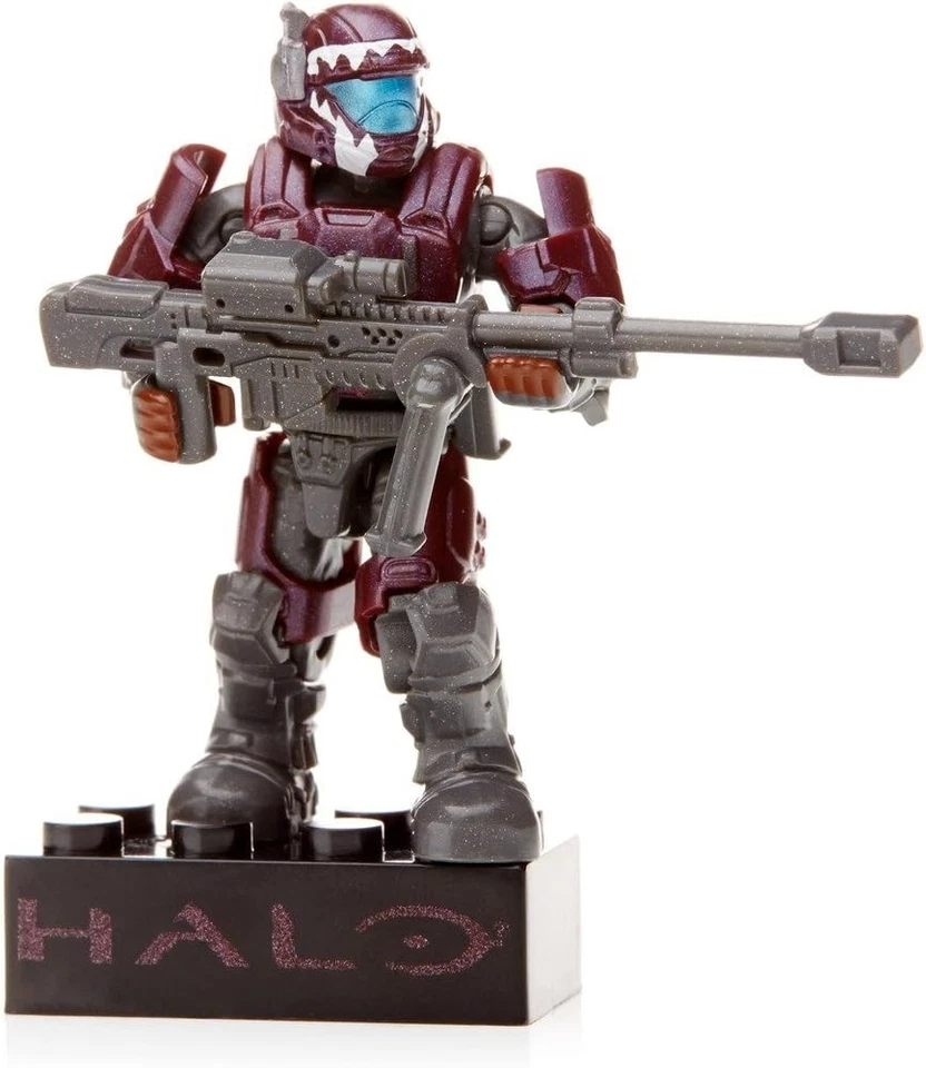 Halo Mega Bloks Mega Construx Series 4 ODST Metallic Drop Pod DPP68 Crimson - Image 2 of 4