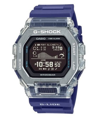 Casio G-Shock G-LIDE Watch with Bluetooth GBX-100S-2JF Men's Blue