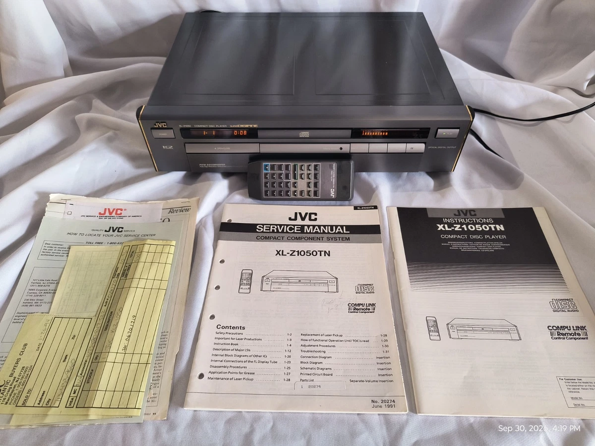 （希少）JVCプレーヤー動作確認済み 25+ JVC CD Players for sale | Updated Oct 2026