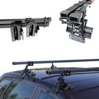 FüR Vw Jetta 5 V 4-TüR 06-10 Schwarz Stahl DachträGer GepäCkträGer Normaldach