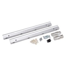 Edelbrock 3620 Fuel Rail Kit For Small-block Ford -6 An In Clear Finish