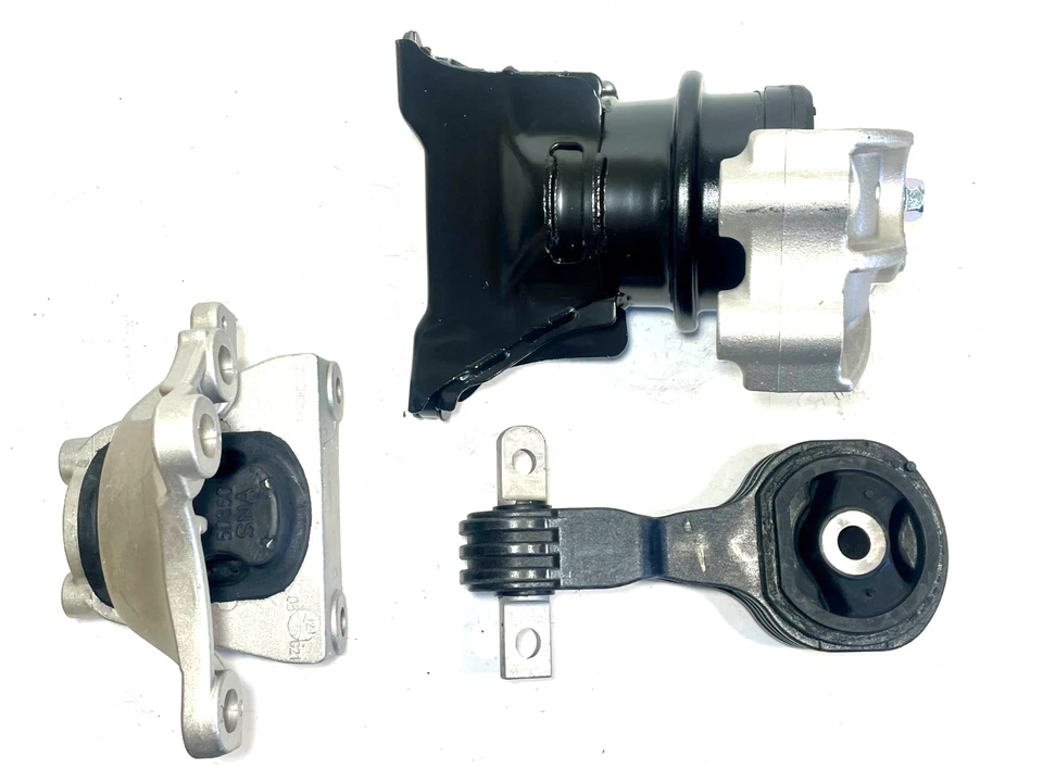 Motor Mount & Complete Trans Mount Set 3PCS for 06-11 Honda Civic 1.3L Hybrid Foto 4 de 4