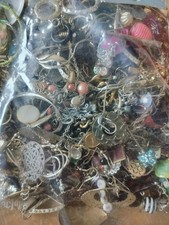 Craft Bag Jewelry For Repair Repurpose Art Projects Over 4 Pounds Mixed Lot