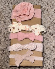 5 Baby, Toddler Head Bands Bows