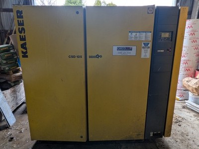 Kaeser CSD 125 Rotary Screw Air Compressor-173 CFM-125 PSI-60 HP-2018-460V