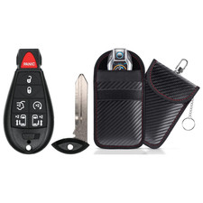 Key Fob Remote 2008-2020 Dodge Grand Caravan FCC: IYZ-C01C MP  Protective Pouch