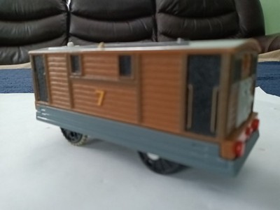 Thomas and Friends Trackmaster 2013 ''TOBY'' Motorized Train Engine.            49