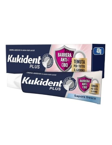 KUKIDENT PLUS BARRIERA ANTI CIBO GUSTO FRESCO 40G