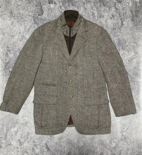Men Pal Zileri Blazer Brown Wool 40 /L / 48 20SA