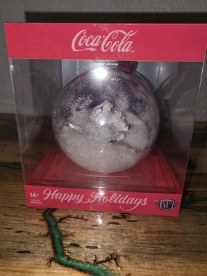 NEW 2025 M2 Machines WM Exclusive  Christmas Ornament Coca-Cola Polar Bears Hugs