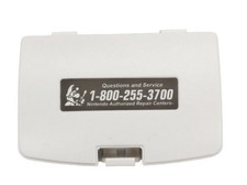 White Battery Cover Game Boy Color for Nintendo GBC Replacement Door New
