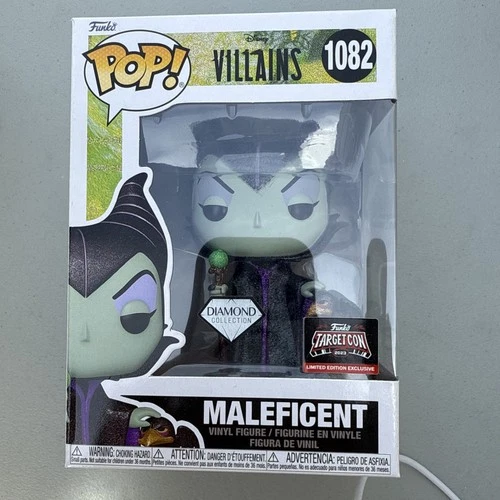 2023 Funko POP! Target Con Exclusive Disney Villains Diamond Maleficent #1082