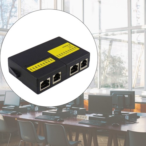 Mini Cable Tester LAN Cable Test Tools Networking Tool RJ45 RJ11 - Afbeelding 2 van 8