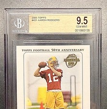 Aaron Rodgers Rookie Cards Checklist and Autographed Memorabilia 28