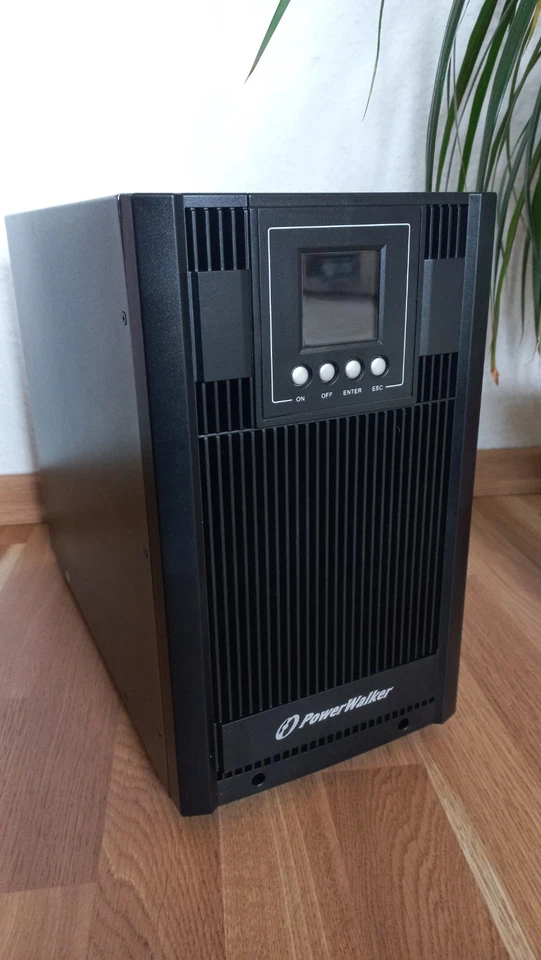 12 Monat Garantie USV Powerwalker 3000VA Online ups  unterbrechungsfreie