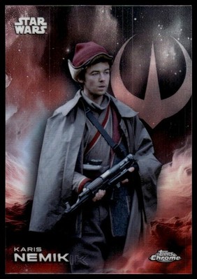 2025 Topps Star Wars Chrome Karis Nemik #68