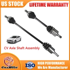 CV Axle Shafts For 1992 - 2000 Honda Civic Pair Front CV Axle Shaft Assembly