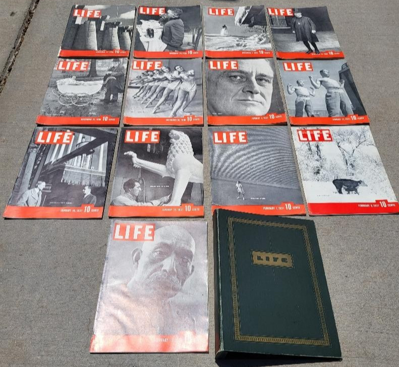 LIFE Magazine First 13 Issues November 23, 1936-February 15, 1937