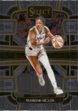 Diamond Miller 2024 Panini Select WNBA #25 Minnesota Lynx