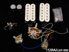 Charvel Pro Mod San Dimas HH SEYMOUR DUNCAN PICKUPS SWITCH POTS KNOBS White