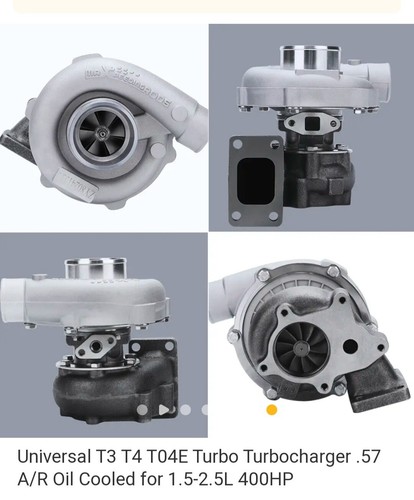 Número de pieza MAXPEEDINGRODS TURBO T04E57-VL 3002906150 nuevo turbocompresor callejero - Imagen 9 de 14