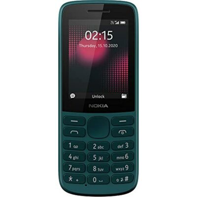 Nokia 215 4G Dual SIM 4G Phone with Long Battery Life, Multiplayer Games