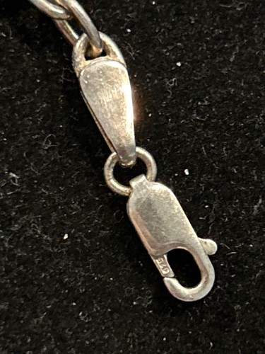 BRACCIALE CHARM HARLEY DAVIDSON ARGENTO STERLING RETRO BIKER ESTATE 7-3/4" - Foto 7 di 9