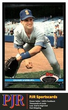 1991 Stadium Club #195 Omar Vizquel Seattle Mariners Extra 35% Off 4+