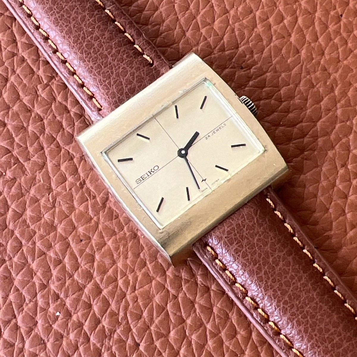 破格値下げ】 Men's Case Screen TV 5 Seiko screen TV 5854-5000 Acie