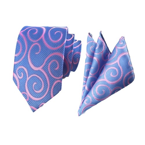 Set fazzoletti quadrato da uomo elegante e colorato fiore paisley - Foto 4 di 15