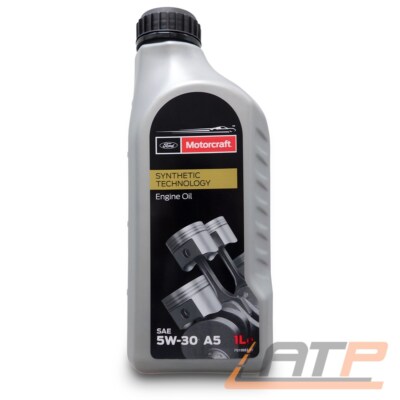 ORIGINAL FÜR FORD 1 L LITER MOTORCRAFT A5 5W-30 MOTOR-ÖL WSS-M2C 913-A+B+C+D